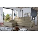 Eltap Trevisco Berlin Corner Pull-Out Sofa 216x272x100cm, Beige (Tre_02)