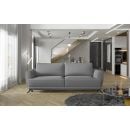 Угловой диван Eltap Megis раскладной 242x95x90 см, универсальный, серый (Meg_25)