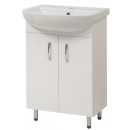 Sanservis Arteco 60 bathroom sink with cabinet Arteco 60 White (48816)