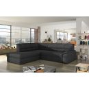 Eltap Elano Sawana Corner Pull-Out Sofa 65x212x90cm, Grey (EL18)