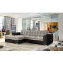 Eltap Conforti Berlin/Soft Corner Pull-Out Sofa 165x275x78cm, Grey (Cf_10)