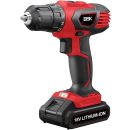 Cordless Screwdriver with 2x2Ah Battery, 18V