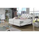 Eltap Laos Continental Bed 180x200cm, With Mattress, White (La_13_1.8)