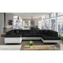 Eltap Letto Sawana/Soft Corner Pull-Out Sofa 58x202x90cm, Black (Le_06)