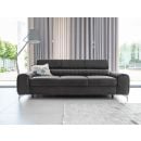 Угловой диван Eltap Laurence раскладной 261x97x105 см, универсальный, серый (SO-LAU-05NU)