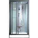 Vento Ravenna 90x90cm H=215cm ZS-1031 Square Shower Enclosure with Tray, Grey (44506)