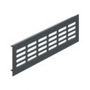 HAFELE Ventilation Grille 80 x 250 mm, Anthracite (575.20.421)