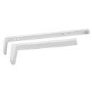 Dekorika No. 197 Wall Shelf with Lid, L19.7cm, Metal, White