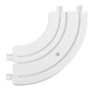 Dekorika CM3 Ceiling 3-Rail Inner Corner, White