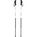 Треккинговые палки для ходьбы Insportline, 65-135 см, черно-белые (11474-3)