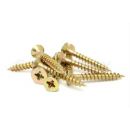 Wood screws, yellow Sp17Dz 5x90mm (100pcs)
