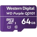 Atmiņas Karte Western Digital WDD064G1P0C Micro SD 64GB, Violeta