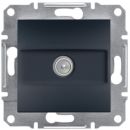 Schneider Electric Asfora Surface-Mounted Data Socket, Anthracite (EPH3200171)