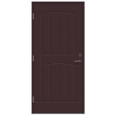 Виланди Грация VU-T1 Наружные двери, Коричневые, 888x2080мм, Левые (510006)