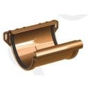 Galeco Gutter Connector Brown 90 mm Left Angle