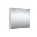 Raguvos Furniture 80 Mirrored Cabinet White Glossy (1400511) NEW