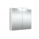 Raguvos Furniture 80 Garda Glossy White Vanity Unit (1402511) NEW