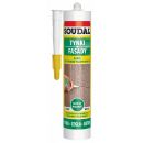 Špaktelēšanas akrila hermētiķis ārdarbiem Soudal Fassade 280 ml, balts