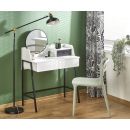 Halmar Agnes Cosmetic Vanity Table, 42x80x120cm, White