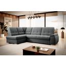 Eltap Sado Vero Corner Pull-Out Sofa 192x272x95cm, Grey (CO-SAD-LT-05VER)