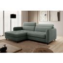 Eltap Gomsi Touch Corner Pull-Out Sofa 165x228x100cm, Green (CO-GOM-LT-100TOU)
