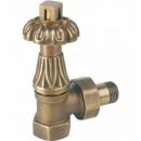 Carlo Poletti Artistic Radiator Thermostatic Valve 1/2, 90°, Bronze