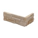 Stegu Decorative Corner Tiles Alaska 2 - desert, 1:2/1:2, 1:3/2:3/510x110x30-45mm (12pcs)