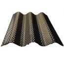 Diamond Sinus Profiled Polycarbonate Sheet 76/18mm, 2.8mm, 1045x6000mm (6.27m2), Bronze