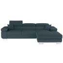 Eltap Armando Corner Sofa 203x289x85cm Right Corner, Green (Armd_371)