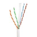 Excel Cables data cable 4x2x0.57mm AWG23 Cat6 U/UTP, white, LSZH, 305m (100-074)
