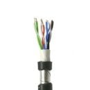 Spectra outdoor data cable 4x2x0.5mm Cat5e STP/J, black, PVC, 305m (490657)