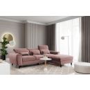 Eltap Foble Cloud Corner Pull-Out Sofa 196x267x100cm, Red (CO-FOB-RT-24NU)