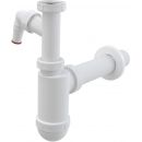 Alca A43P Bathroom Sink Siphon 40mm White (2101114)