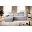 Eltap Fresia Gojo Corner Pull-Out Sofa 176x247x104cm, Grey (CO-FR-LT-04GO)