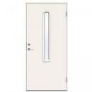 Swedoor Nile 2090 Exterior Door, White, W23 10x21, Clear Glass, Right (612255)