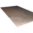 Metal sheet, hot-rolled pickled and oiled, diamond-shaped 3x1250x2500mm, S235 JR