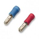 Sofamel round cable lug ACM 2.5mm2 x 3.96mm, partially insulated, blue (100pcs)