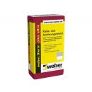 Weber Therm Plus Ultra Цементная смесь для клеения и армирования утеплителя с волокнами, 30 кг