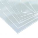Organic Glass Polystyrene without UV, Indoor 2mm, 250x500mm, Transparent