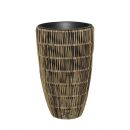 Home4You Flower Basket Wicker 30x48cm, Brown (38005)