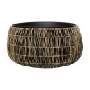 Home4You Flower Pot Wicker 48x24cm, Brown (38001)