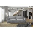 Угловой диван Eltap Megis раскладной 242x95x90 см, универсальный, серый (Meg_19)