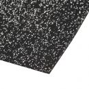 Hard Color Rubber Floor Mat for Indoor 6mm, 1.25x10m, Black / Grey