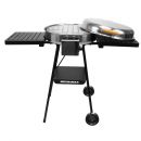 Muurikka Electric Grill with Table 2200W, Stainless Steel