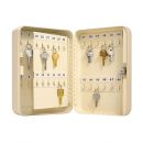 Masterlock Key Cabinet with 48 Positions, 298x238x76mm, Beige (7132D)