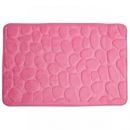 Duschy bathroom mat, rubber, Rimini 60x95 pink, 765-86 OUTLET