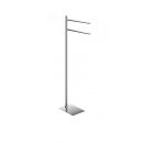 Gedy towel holder stand Trilly, chrome/beige, TR31-03