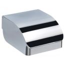 Gedy toilet paper holder Hotellerie, with cover, chrome, 2525-13