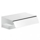 Gedy toilet paper holder Lanzarote, with cover, chrome, A325-13
