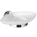 Gedy soap dish with holder Demetra, chrome, 5111-13